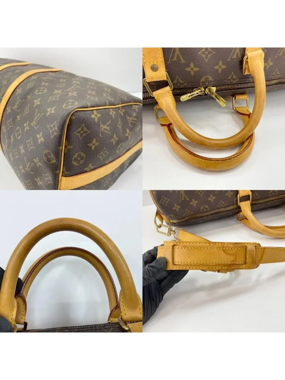 Louis Vuitton Boston Bag Keepall Bandouliere 50